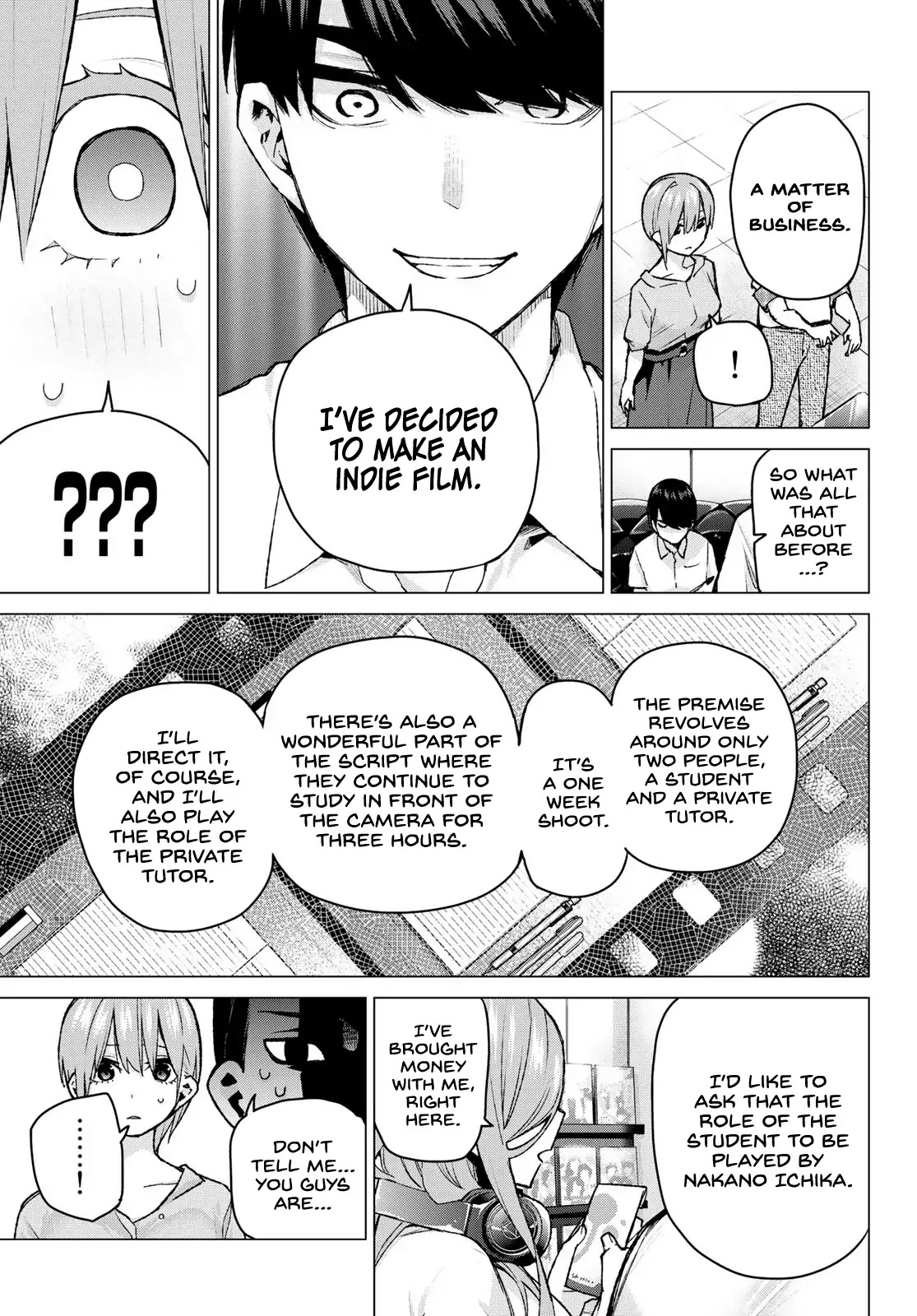Go-Toubun no Hanayome Chapter 95 page 9 - Chapter 95: Time to Split ②