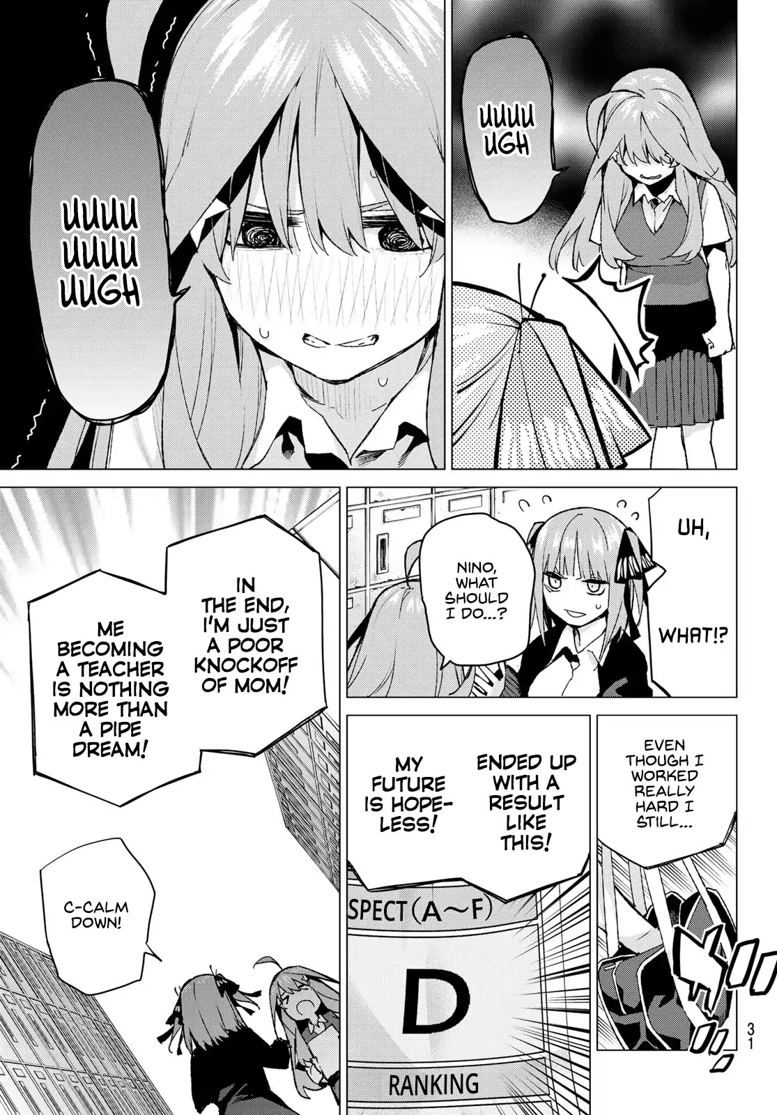 Go-Toubun no Hanayome Chapter 97 page 12 - Chapter 97: The Ordinary Days Start Changing
