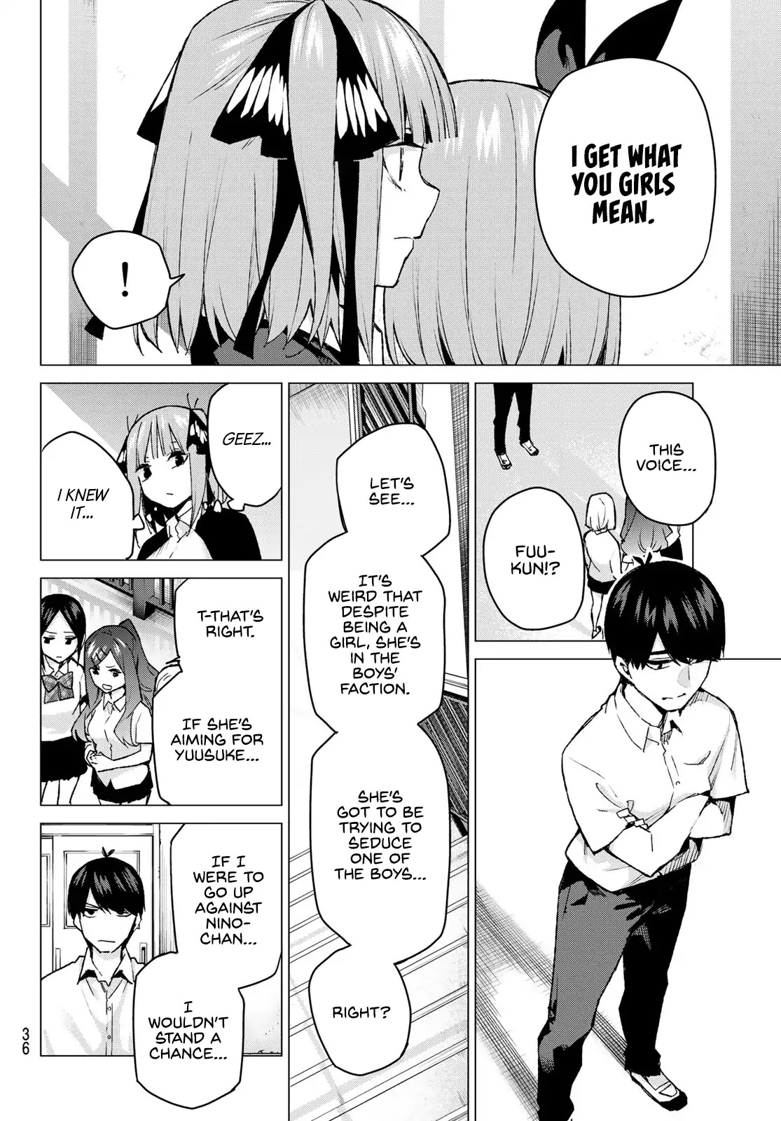 Go-Toubun no Hanayome Chapter 97 page 17 - Chapter 97: The Ordinary Days Start Changing