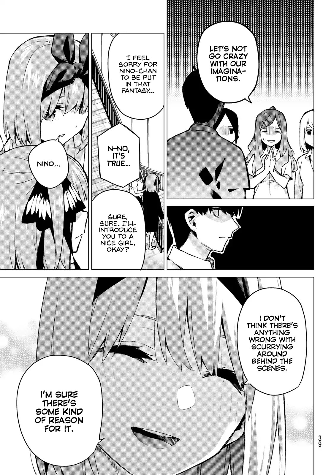 Go-Toubun no Hanayome Chapter 97 page 20 - Chapter 97: The Ordinary Days Start Changing