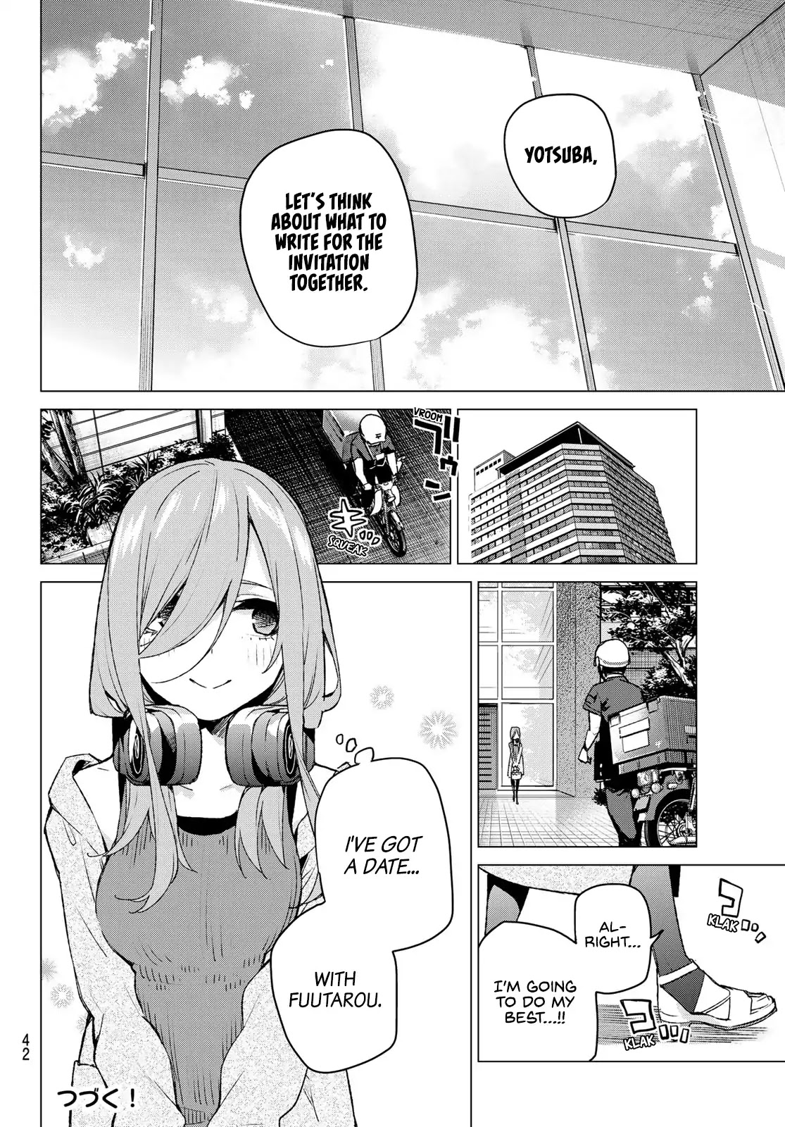 Go-Toubun no Hanayome Chapter 97 page 22 - Chapter 97: The Ordinary Days Start Changing