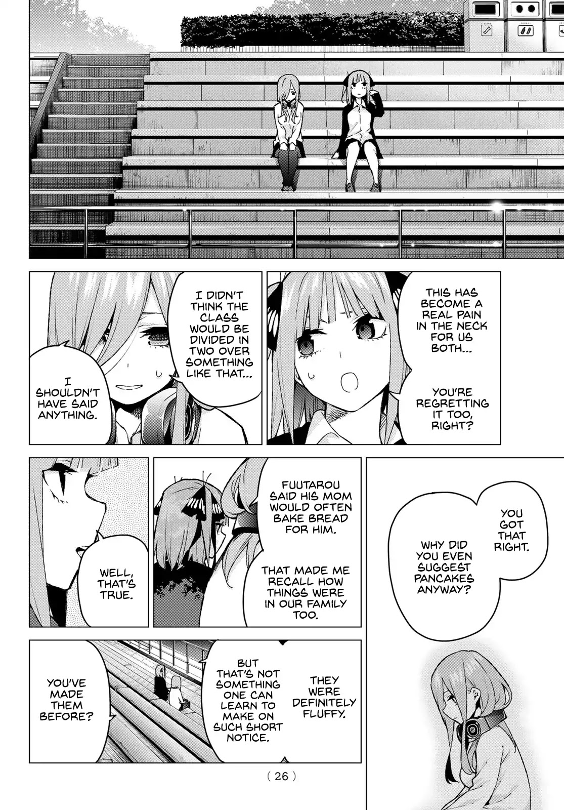 Go-Toubun no Hanayome Chapter 97 page 7 - Chapter 97: The Ordinary Days Start Changing