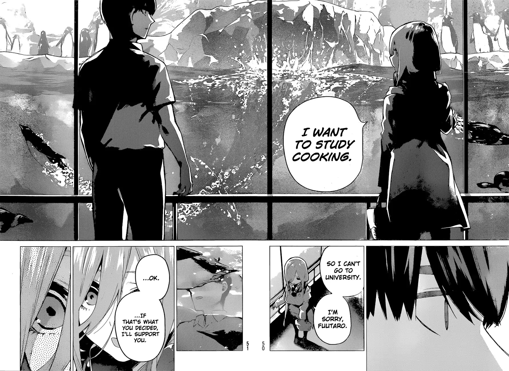 Go-Toubun no Hanayome Chapter 98 page 10 - Chapter 98: The Ordinary Days Have Ended