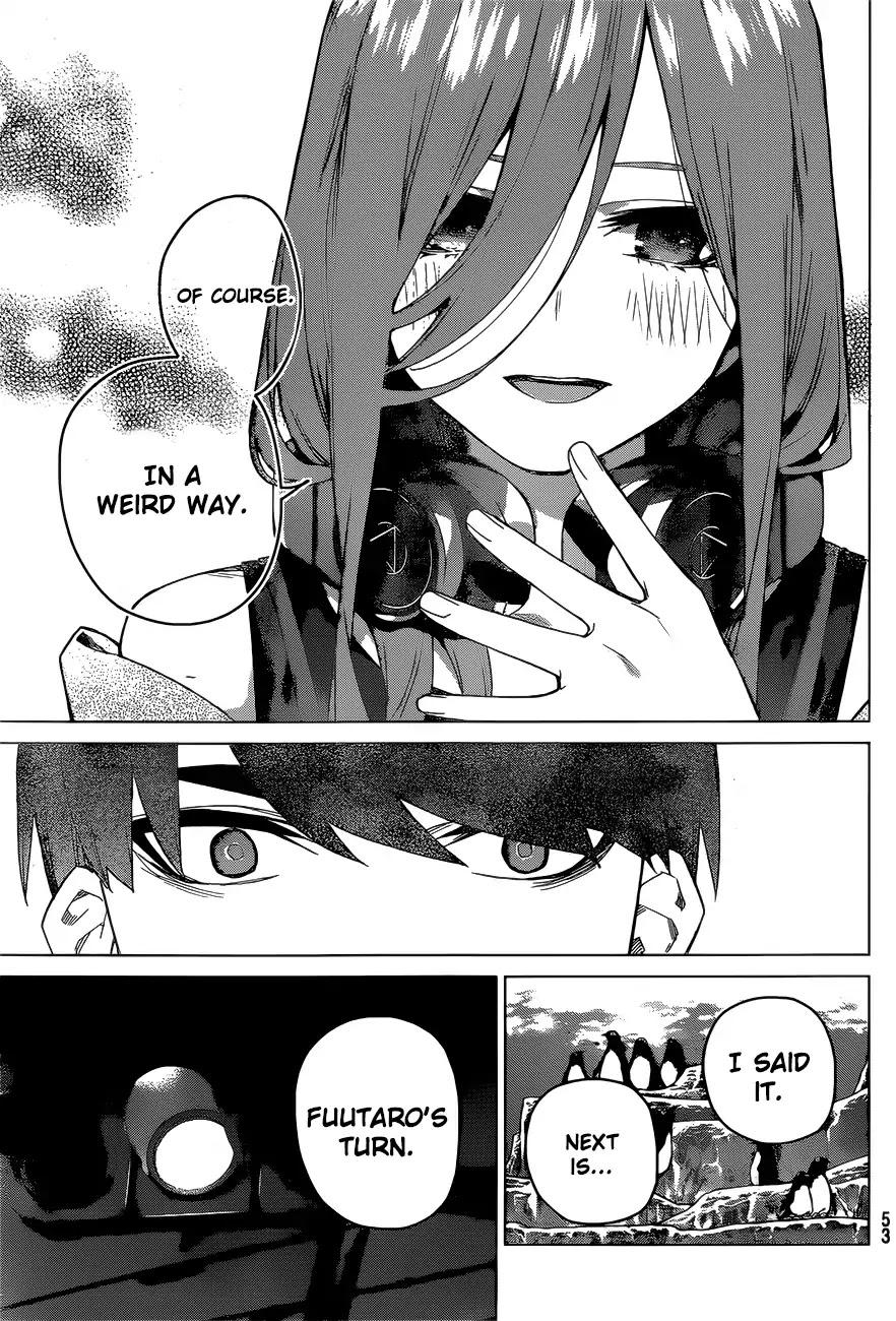 Go-Toubun no Hanayome Chapter 98 page 12 - Chapter 98: The Ordinary Days Have Ended