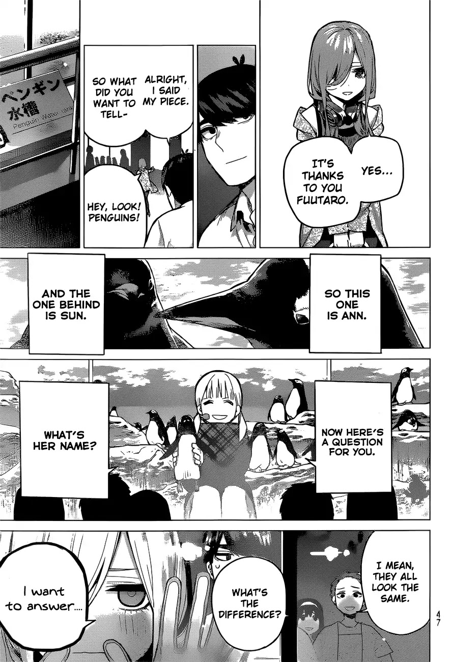 Go-Toubun no Hanayome Chapter 98 page 7 - Chapter 98: The Ordinary Days Have Ended