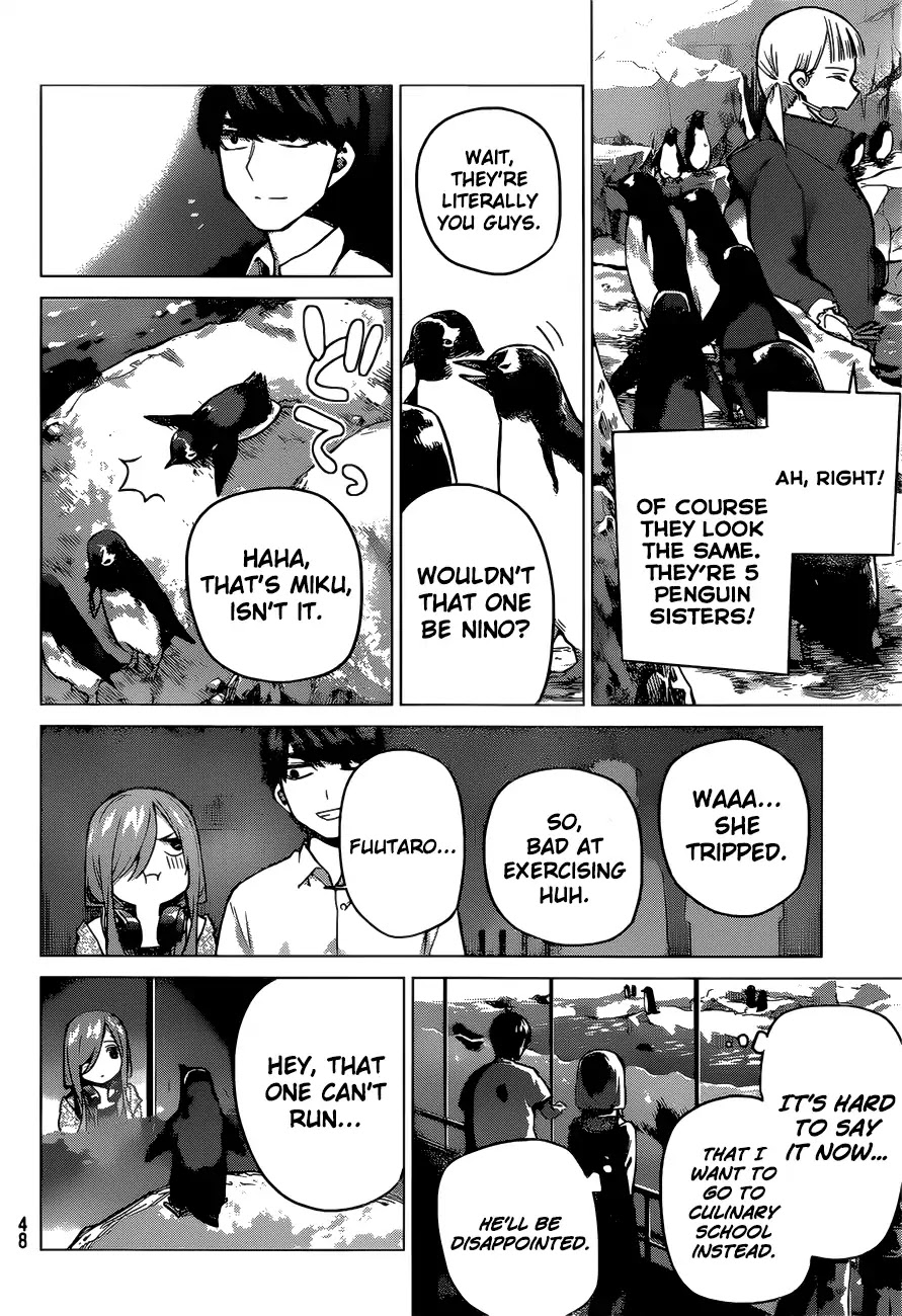 Go-Toubun no Hanayome Chapter 98 page 8 - Chapter 98: The Ordinary Days Have Ended