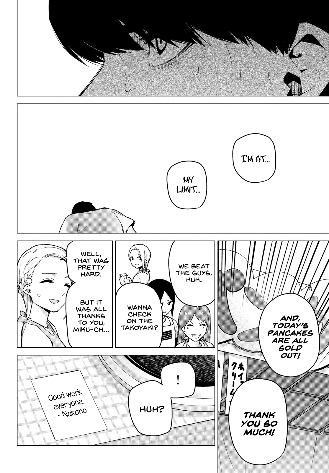Go-Toubun no Hanayome Chapter 99 page 12 - Chapter 99: The Sunrise Festival: Day 1
