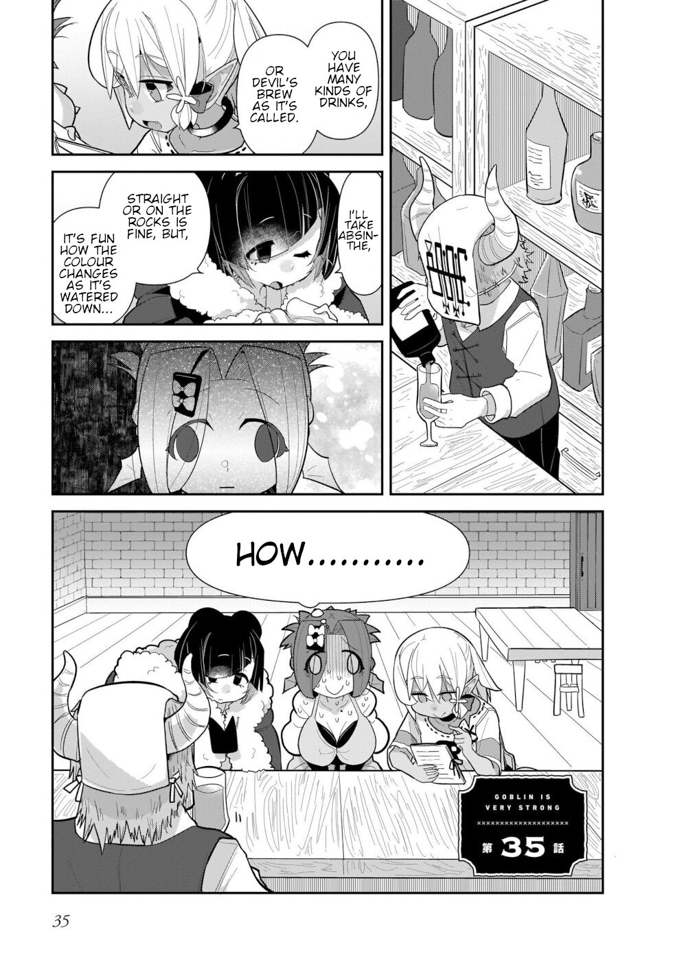 Goblin Is Very Strong Chapter 35 page 1 - Chapter 35