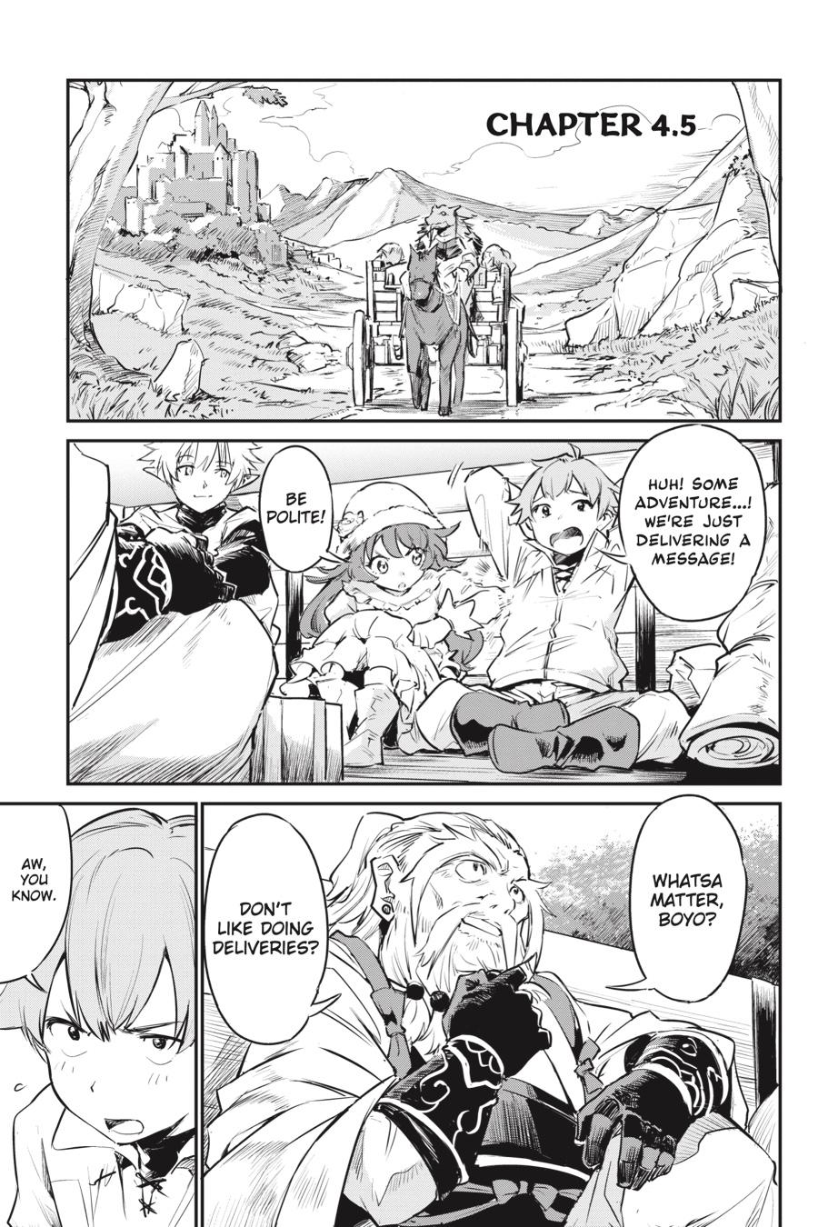 Goblin Slayer! A Day in the Life Chapter 4.5 page 1 - Chapter 4.5