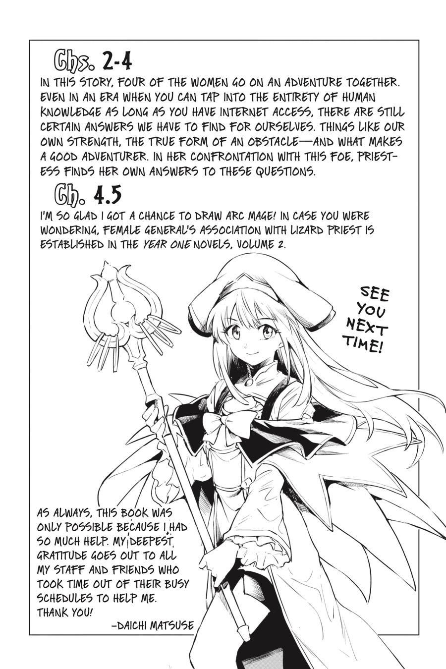Goblin Slayer! A Day in the Life Chapter 4.5 page 13 - Chapter 4.5