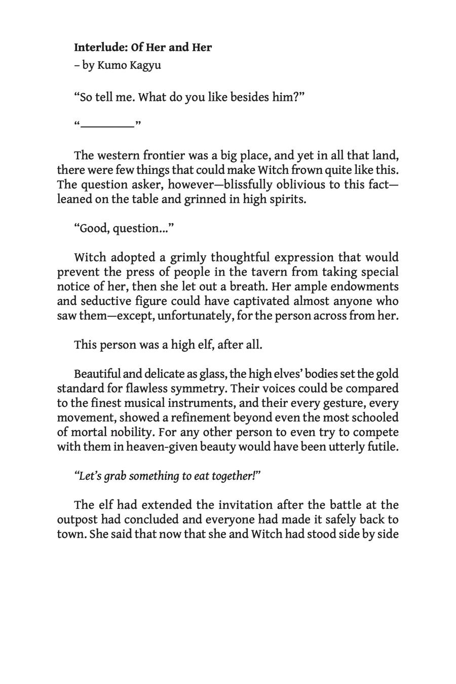 Goblin Slayer! A Day in the Life Chapter 4.5 page 7 - Chapter 4.5