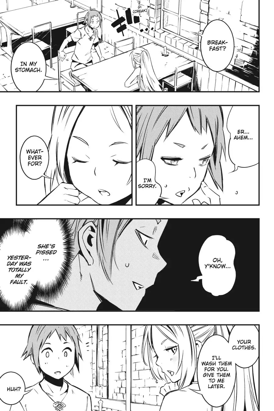 Goblin Slayer: Brand New Day Chapter 1 page 21 - Chapter 1: The Story of Rookie Warrior and Apprentice Cleric