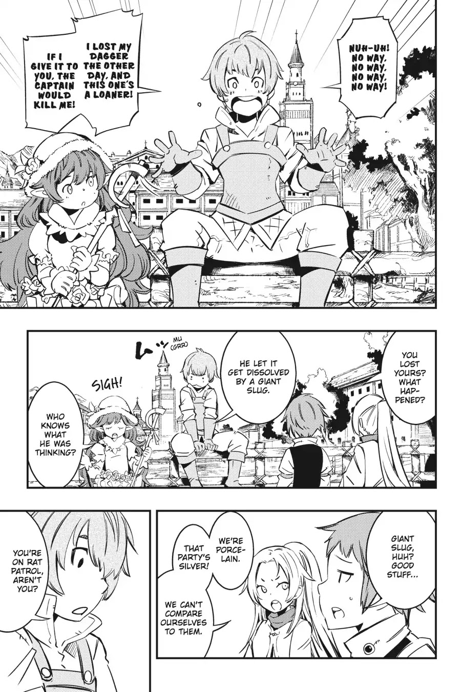 Goblin Slayer: Brand New Day Chapter 1 page 31 - Chapter 1: The Story of Rookie Warrior and Apprentice Cleric