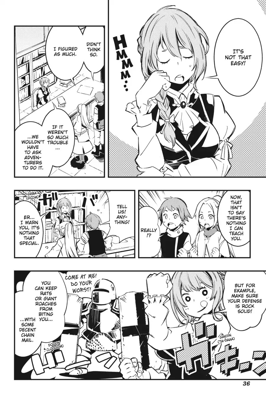 Goblin Slayer: Brand New Day Chapter 1 page 36 - Chapter 1: The Story of Rookie Warrior and Apprentice Cleric