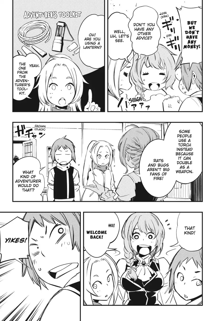 Goblin Slayer: Brand New Day Chapter 1 page 37 - Chapter 1: The Story of Rookie Warrior and Apprentice Cleric