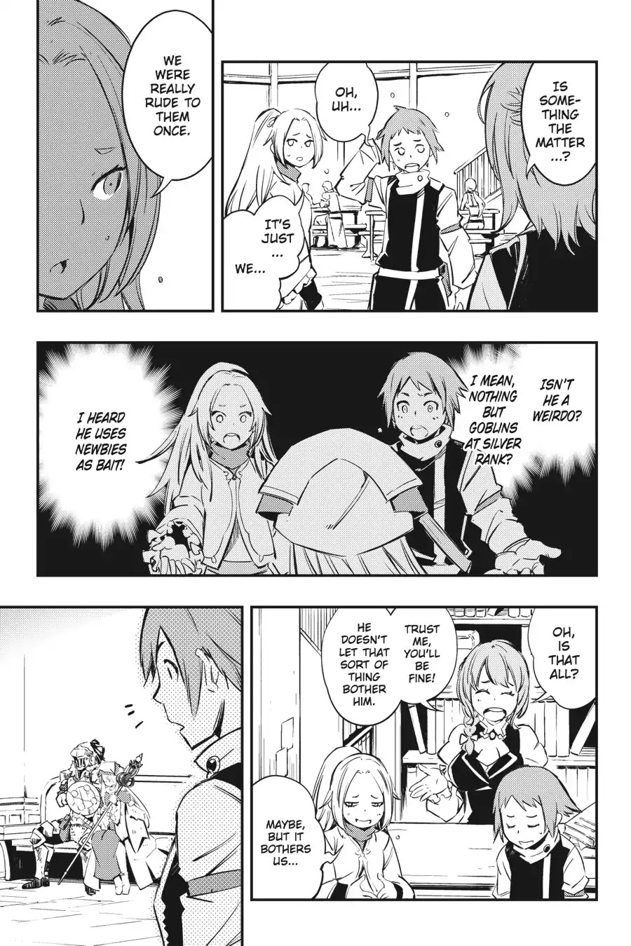 Goblin Slayer: Brand New Day Chapter 1 page 39 - Chapter 1: The Story of Rookie Warrior and Apprentice Cleric