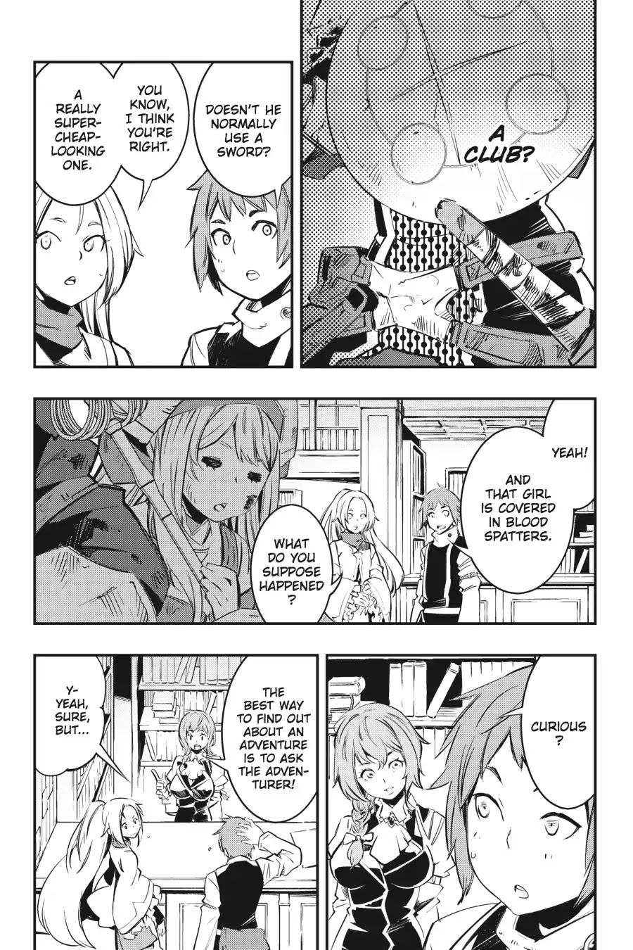 Goblin Slayer: Brand New Day Chapter 1 page 40 - Chapter 1: The Story of Rookie Warrior and Apprentice Cleric