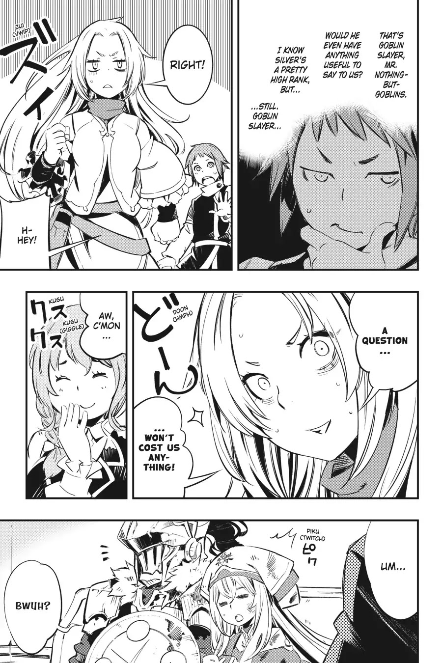 Goblin Slayer: Brand New Day Chapter 1 page 41 - Chapter 1: The Story of Rookie Warrior and Apprentice Cleric