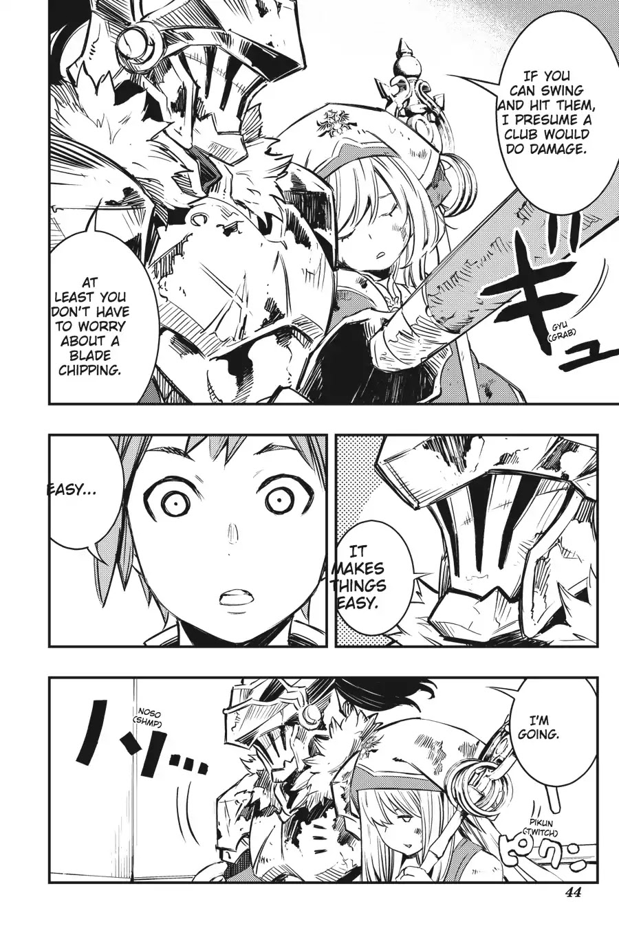 Goblin Slayer: Brand New Day Chapter 1 page 44 - Chapter 1: The Story of Rookie Warrior and Apprentice Cleric
