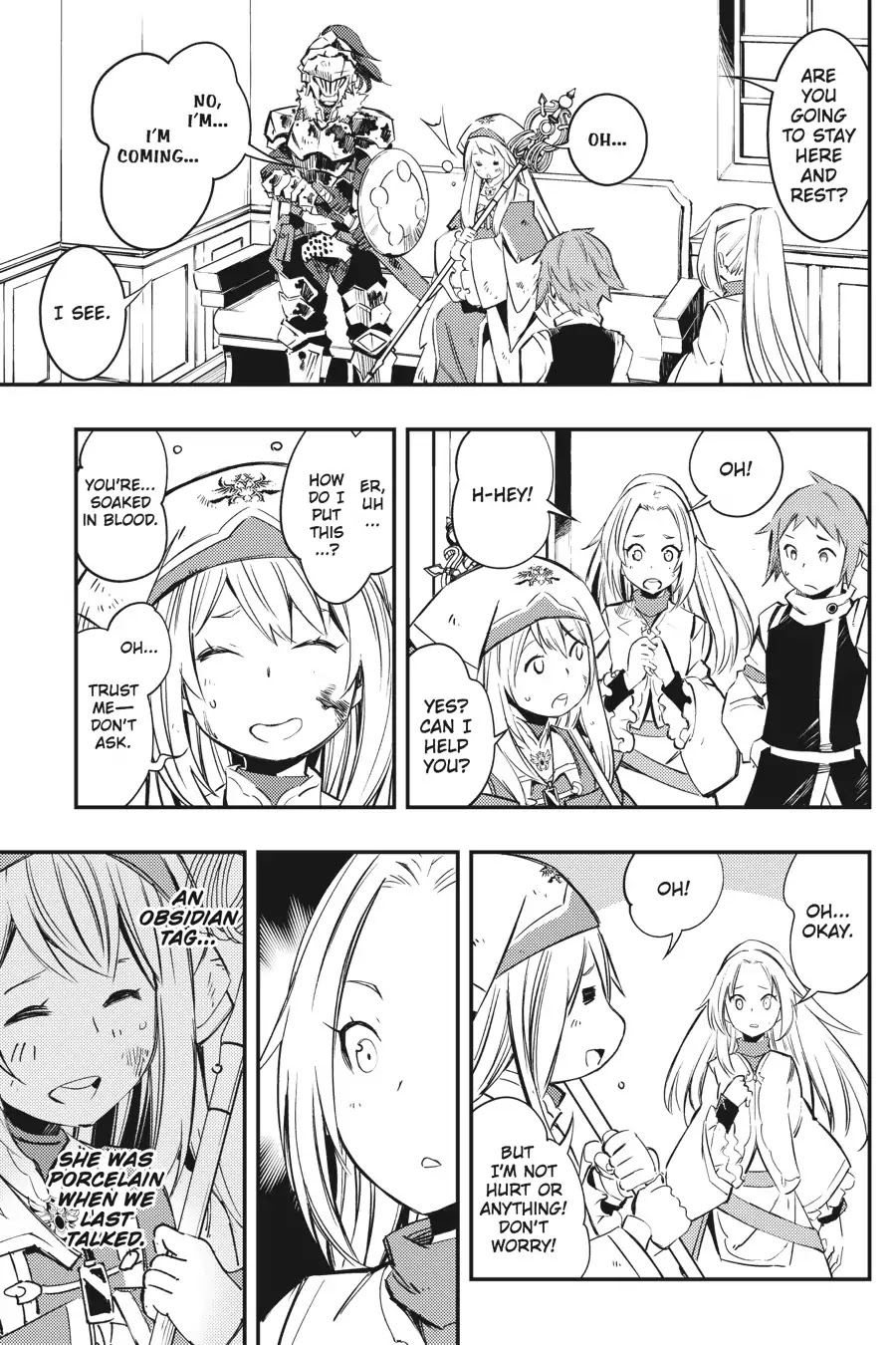 Goblin Slayer: Brand New Day Chapter 1 page 45 - Chapter 1: The Story of Rookie Warrior and Apprentice Cleric