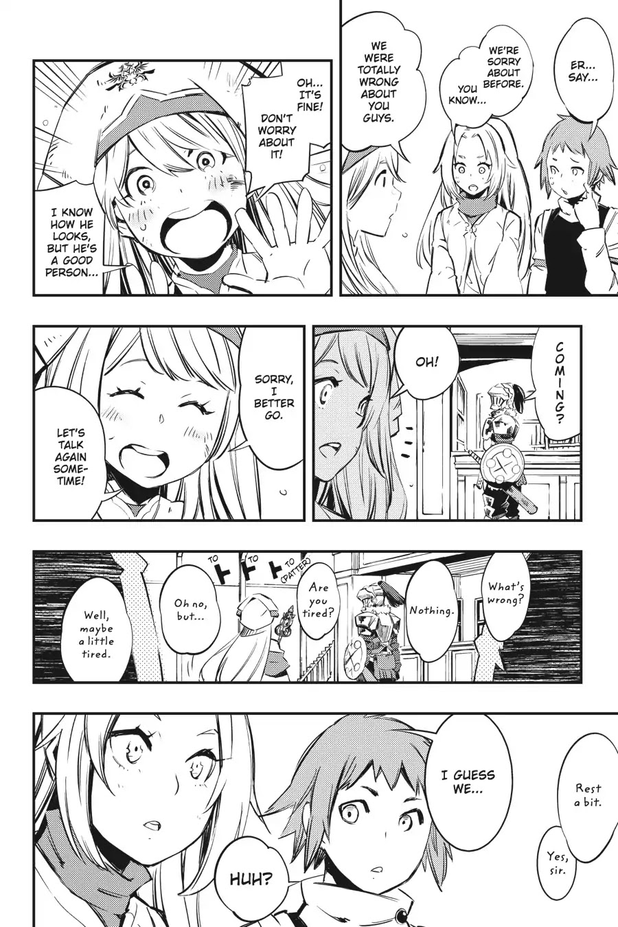 Goblin Slayer: Brand New Day Chapter 1 page 46 - Chapter 1: The Story of Rookie Warrior and Apprentice Cleric