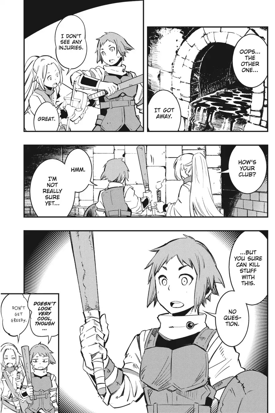 Goblin Slayer: Brand New Day Chapter 1 page 55 - Chapter 1: The Story of Rookie Warrior and Apprentice Cleric