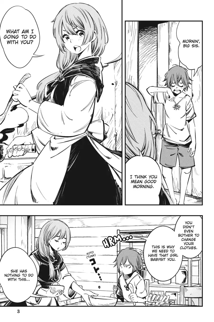 Goblin Slayer: Brand New Day Chapter 2 page 4 - Chapter 2: Of One Boy and Girl