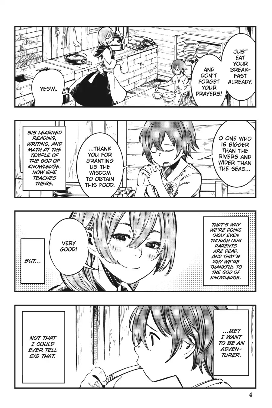 Goblin Slayer: Brand New Day Chapter 2 page 5 - Chapter 2: Of One Boy and Girl