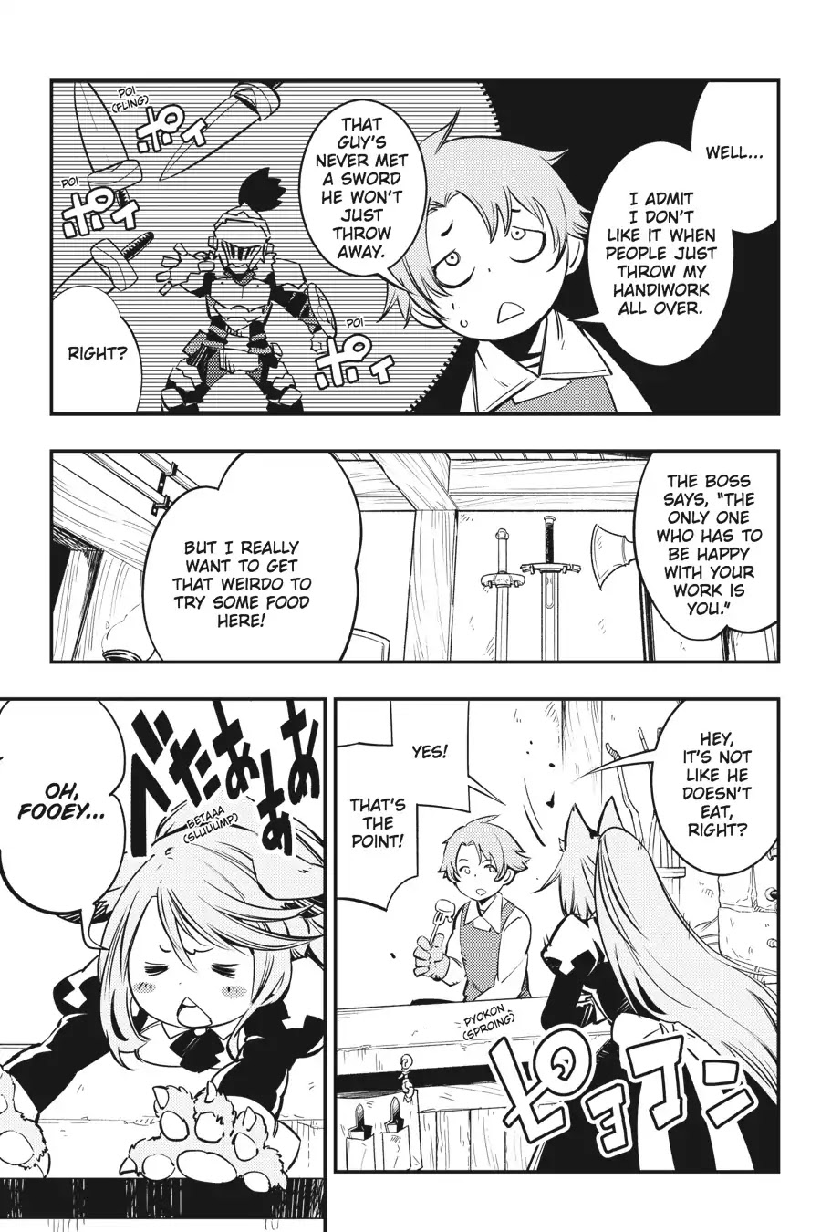 Goblin Slayer: Brand New Day Chapter 3 page 18 - Chapter 3: Of the Waitress at the Tavern