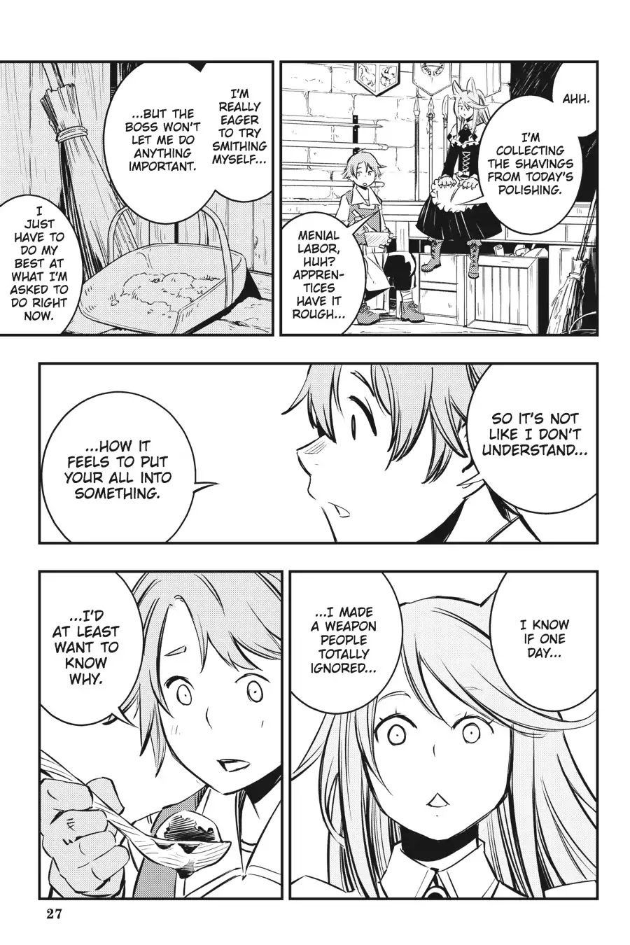 Goblin Slayer: Brand New Day Chapter 3 page 28 - Chapter 3: Of the Waitress at the Tavern