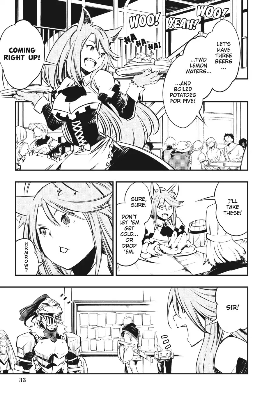 Goblin Slayer: Brand New Day Chapter 3 page 34 - Chapter 3: Of the Waitress at the Tavern