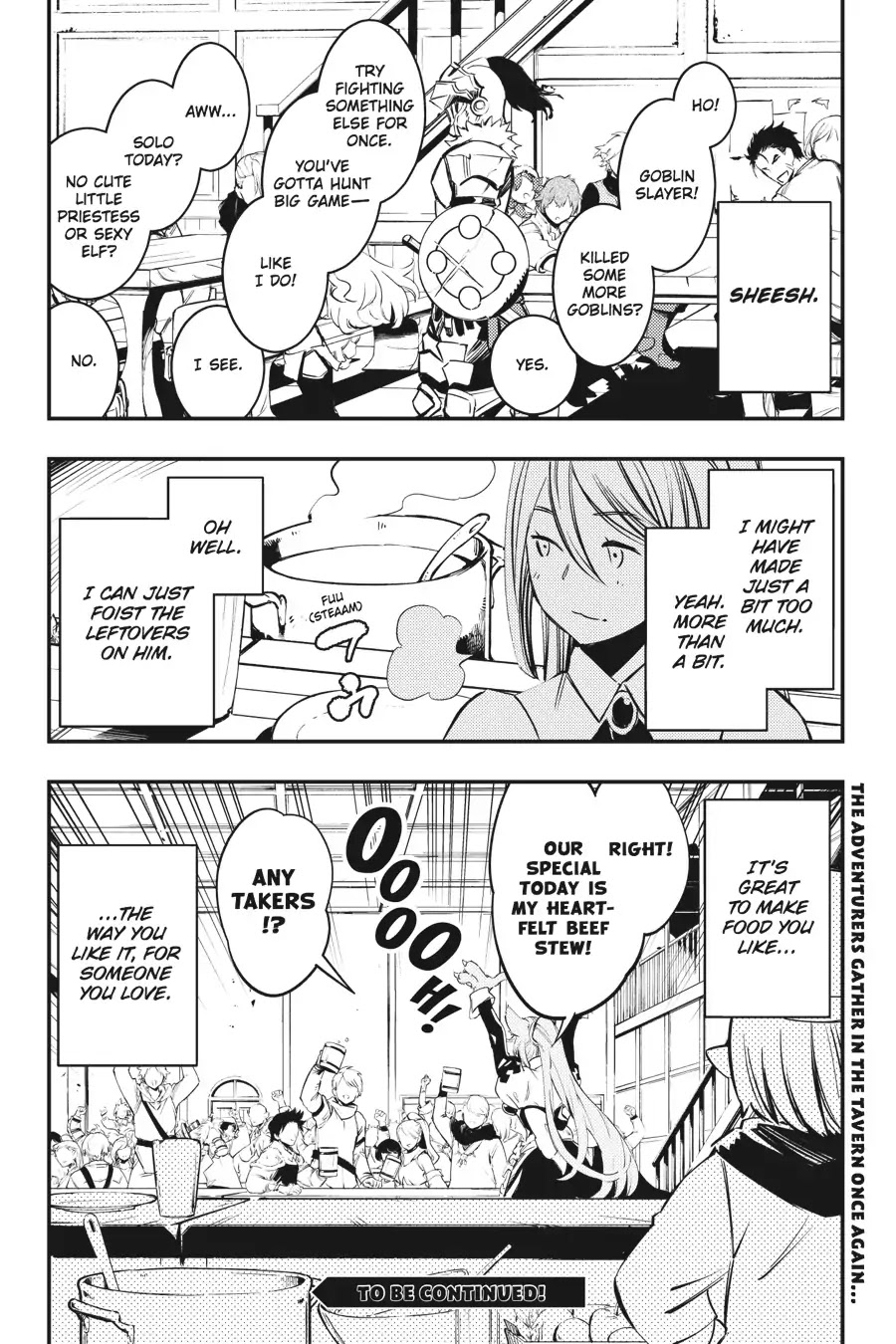 Goblin Slayer: Brand New Day Chapter 3 page 39 - Chapter 3: Of the Waitress at the Tavern