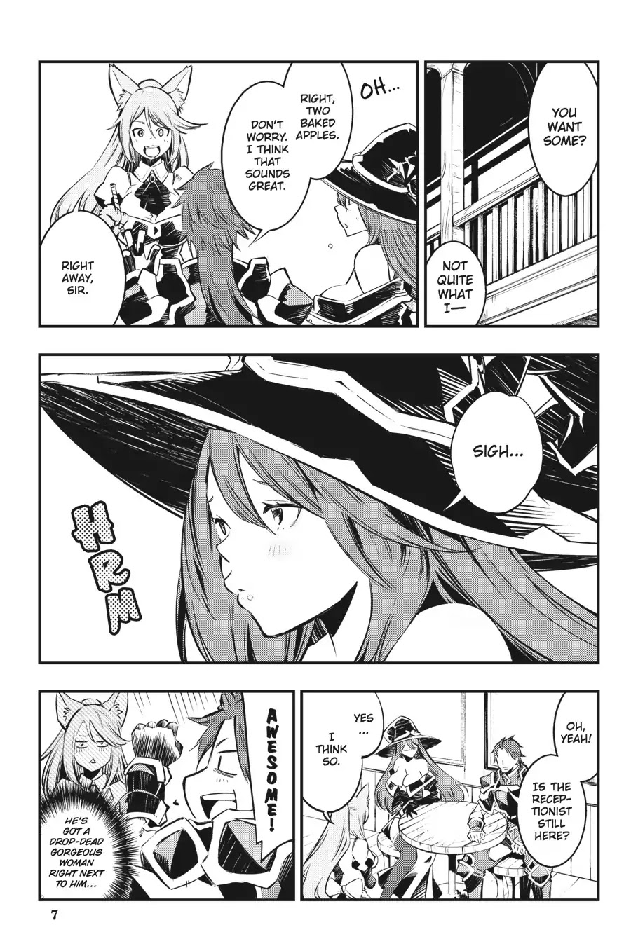 Goblin Slayer: Brand New Day Chapter 3 page 8 - Chapter 3: Of the Waitress at the Tavern
