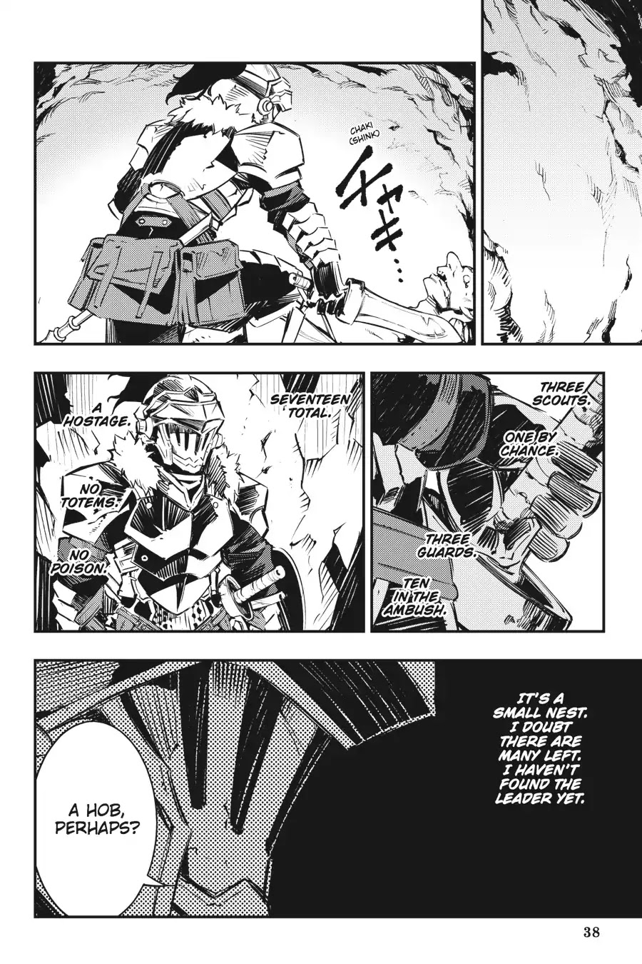 Goblin Slayer: Brand New Day Chapter 4 page 39 - Chapter 4: Of a Perfectly Ordinary Goblin Nest