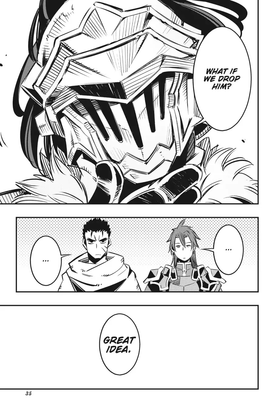 Goblin Slayer: Brand New Day Chapter 6.5 page 35 - Chapter 6.5: Of Destroying a Demon-Infested Temple of Doom Part 2