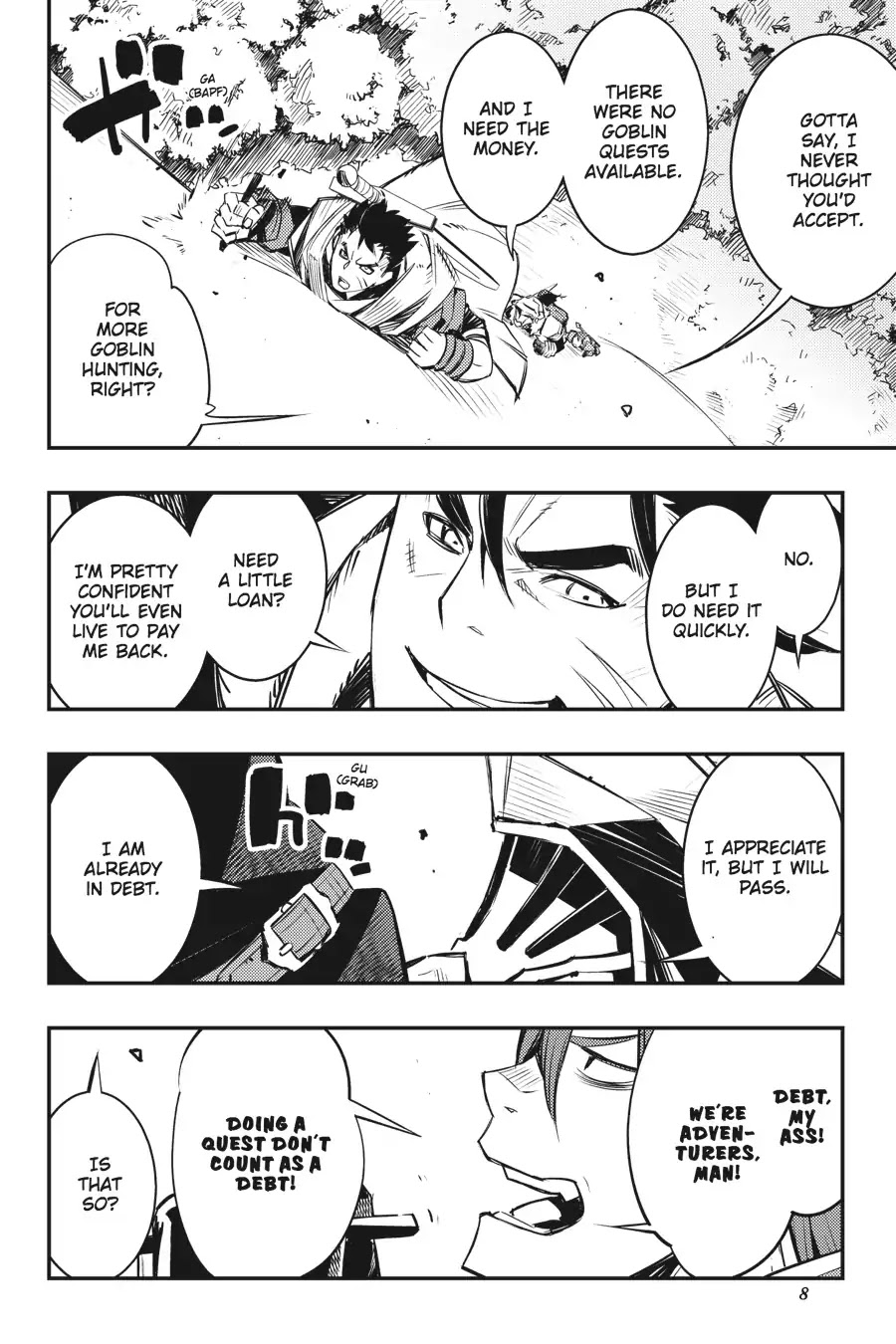 Goblin Slayer: Brand New Day Chapter 6.5 page 9 - Chapter 6.5: Of Destroying a Demon-Infested Temple of Doom Part 2