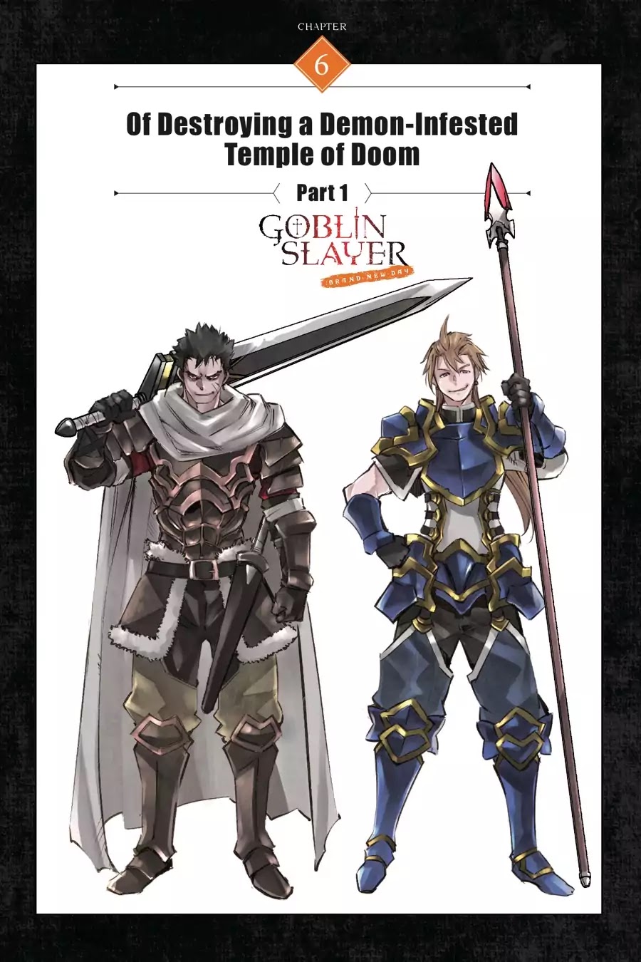 Goblin Slayer: Brand New Day Chapter 6 page 4 - Chapter 6: Of Destroying a Demon-Infested Temple of Doom Part 1