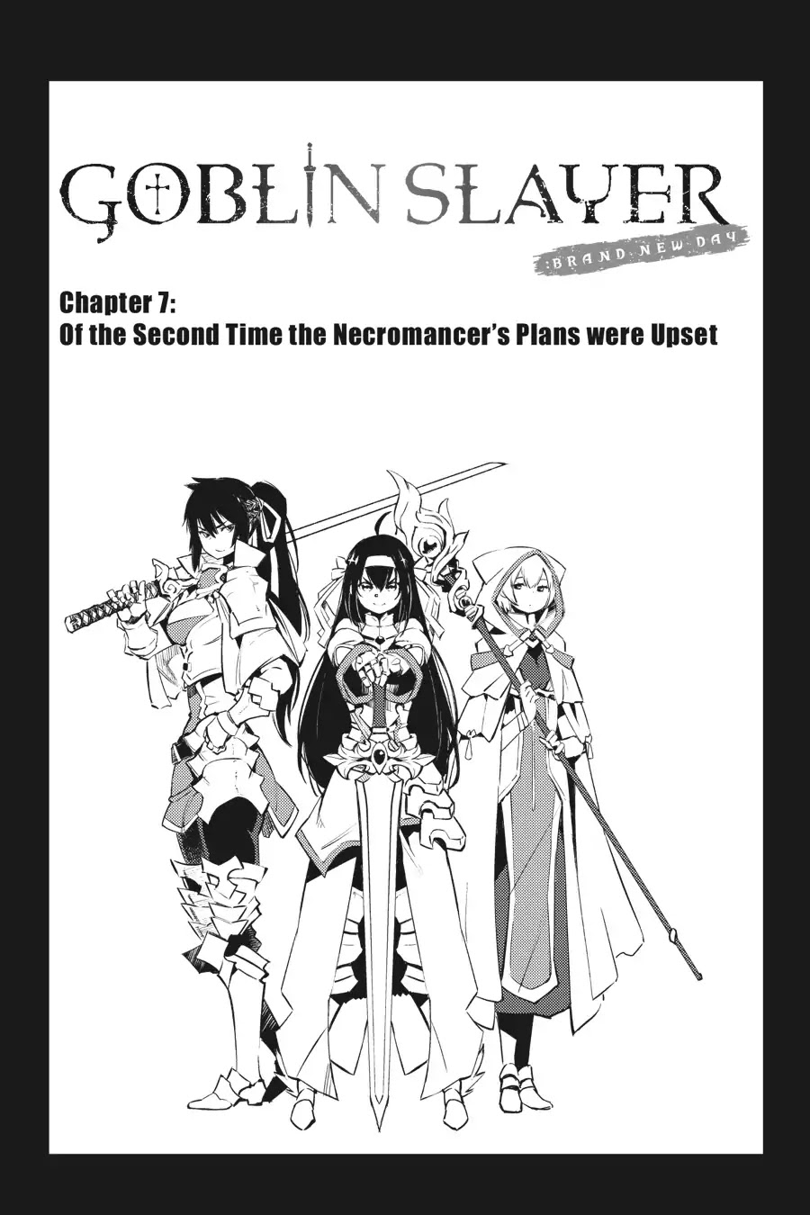 Goblin Slayer: Brand New Day Chapter 7 page 3 - Chapter 7: 01 the Second Time the Necromancer's Plans were Upset