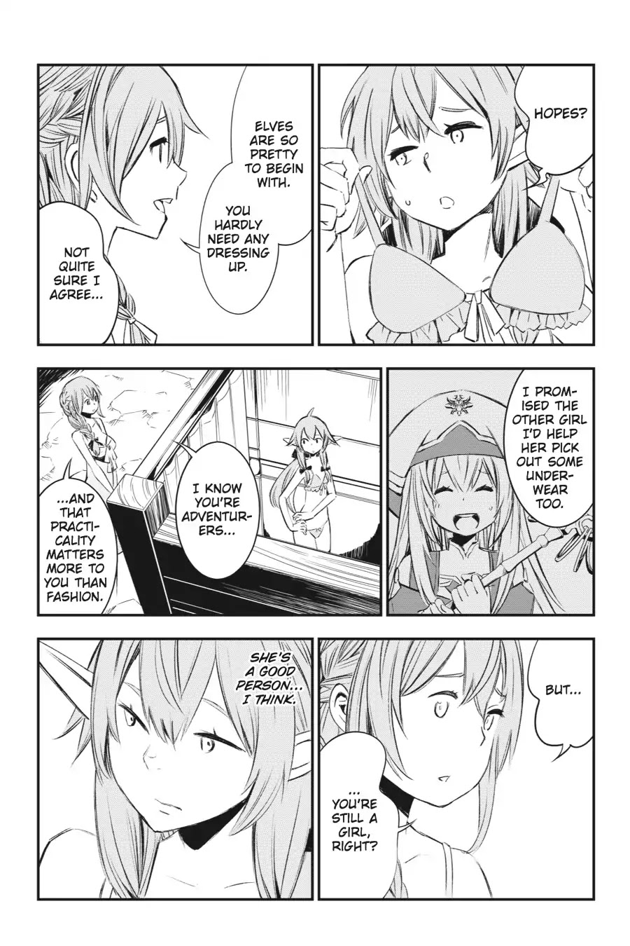 Goblin Slayer: Brand New Day Chapter 8 page 20 - Chapter 8: Of an Elf's Lazy Day
