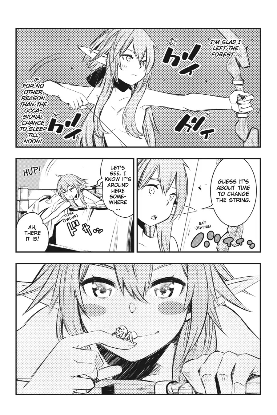 Goblin Slayer: Brand New Day Chapter 8 page 7 - Chapter 8: Of an Elf's Lazy Day