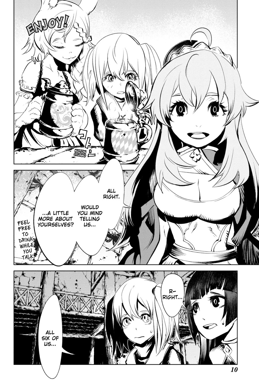 Goblin Slayer Gaiden 2: Tsubanari no Daikatana Chapter 11 page 10 - Chapter 11