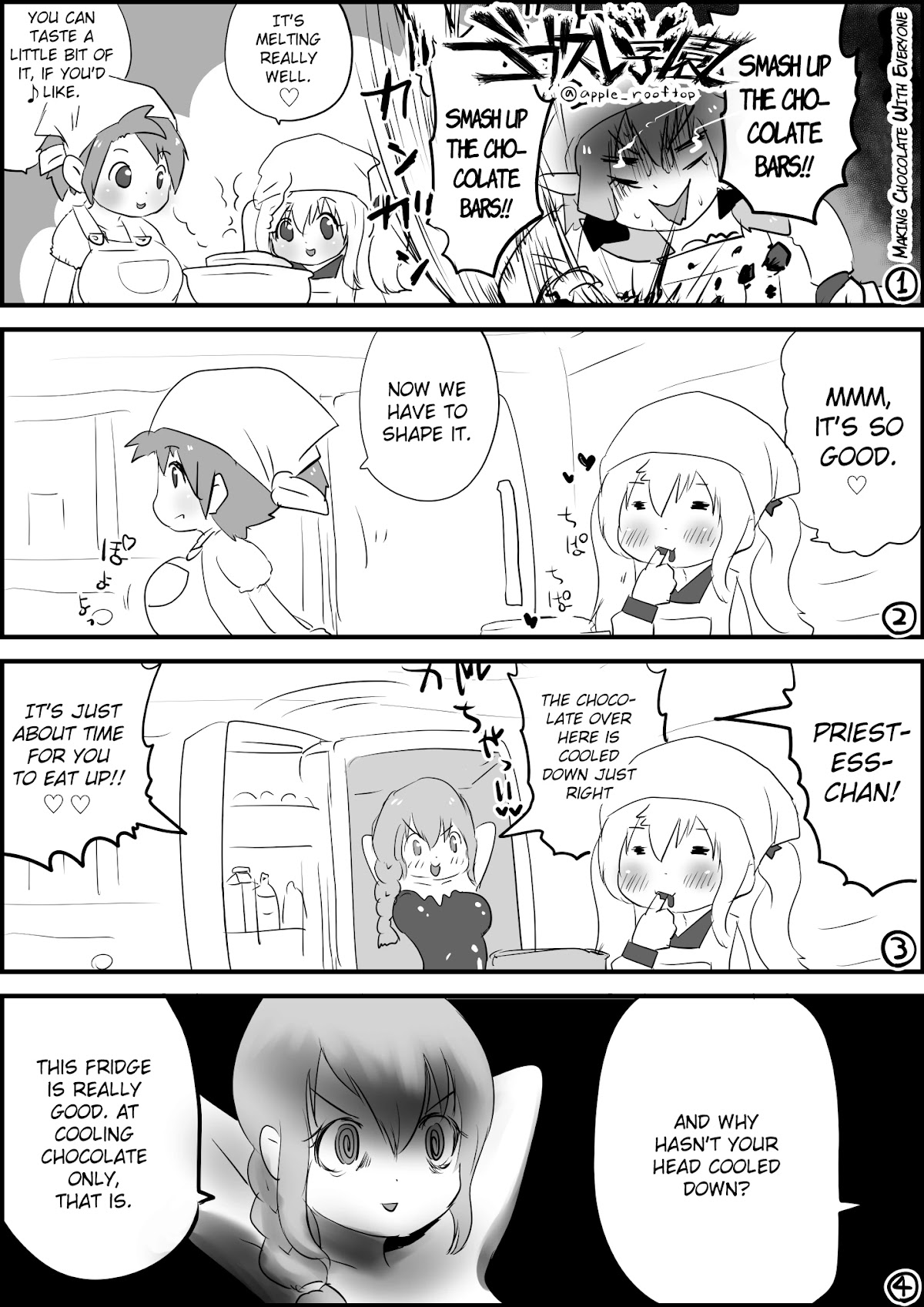 Goblin Slayer High school Chapter 111 page 1 - Chapter 111: Making chocolate with everyone