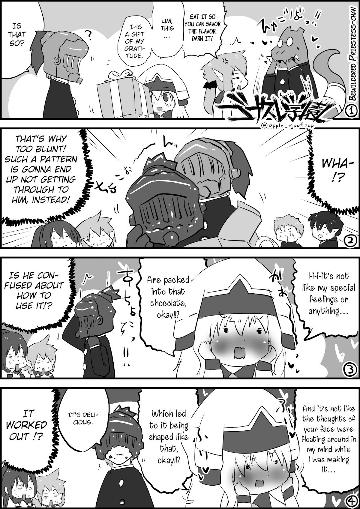 Goblin Slayer High school Chapter 113 page 1 - Chapter 113: Bewildered Priestess-chan
