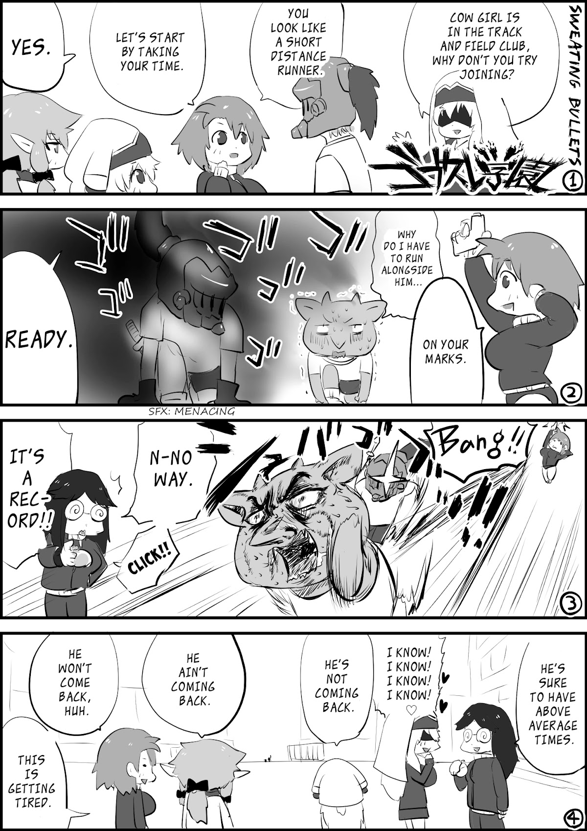Goblin Slayer High school Chapter 26 page 1 - Chapter 26: Sweating Bulltes