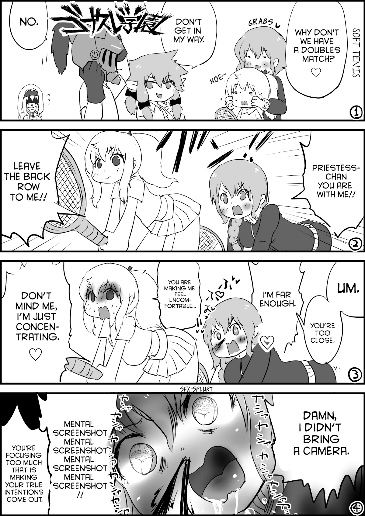 Goblin Slayer High school Chapter 28 page 1 - Chapter 28: Soft Tenis