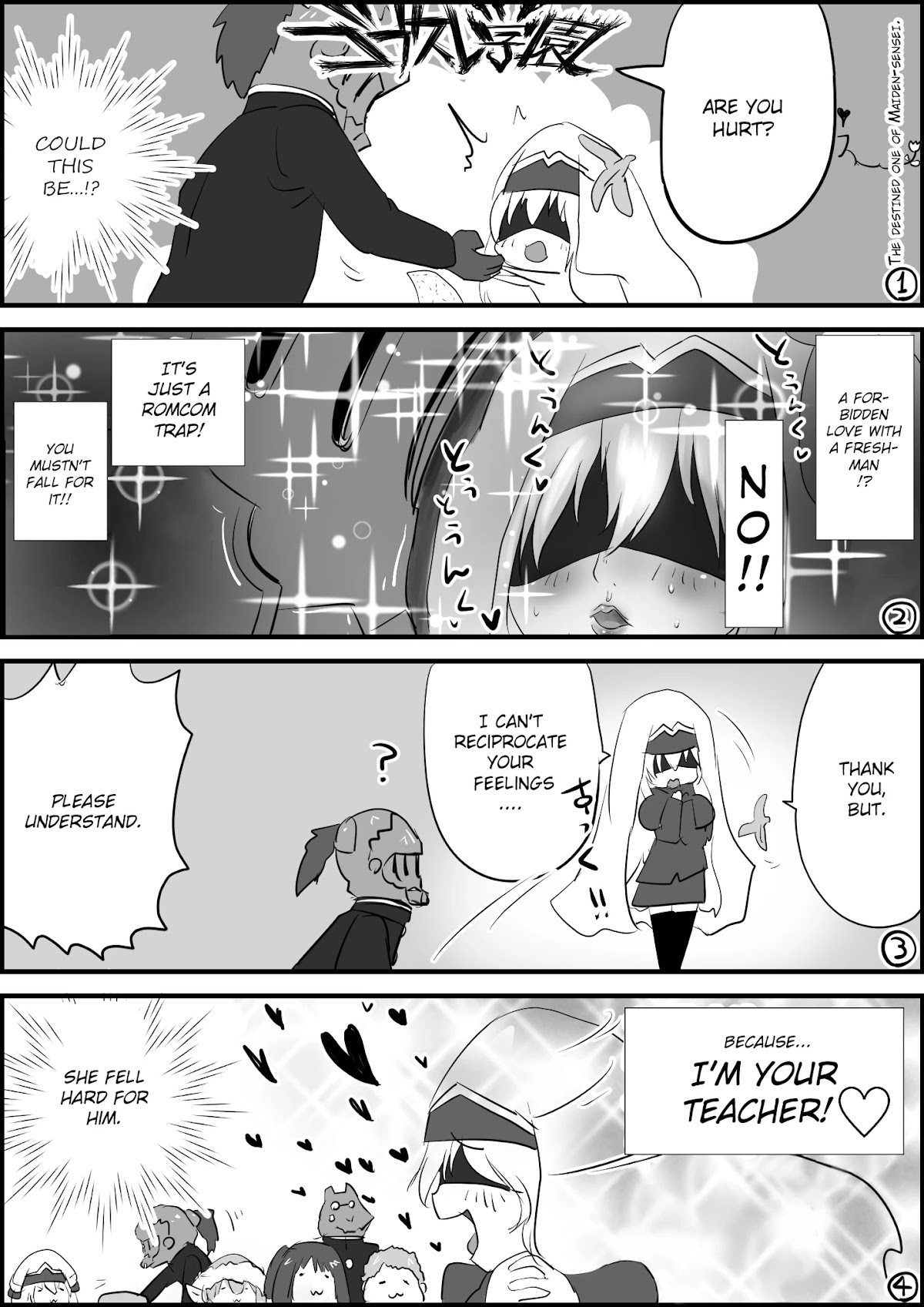 Goblin Slayer High school Chapter 3 page 1 - Chapter 3: The destined one of Maiden-sensei