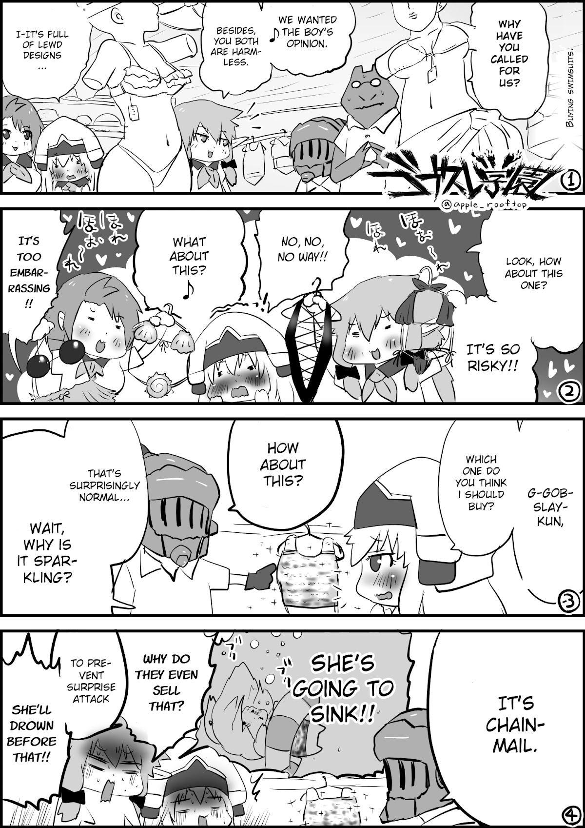 Goblin Slayer High school Chapter 71 page 1 - Chapter 71: Buying Swimsuits