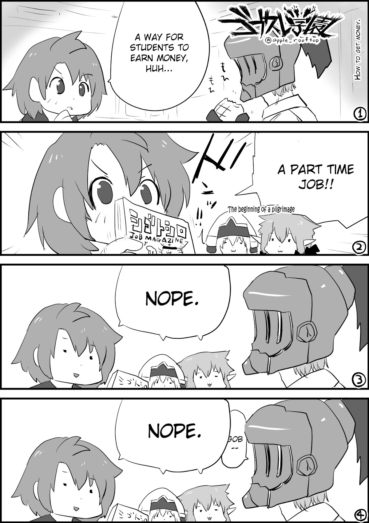 Goblin Slayer High school Chapter 97 page 1 - Chapter 97: How to get money