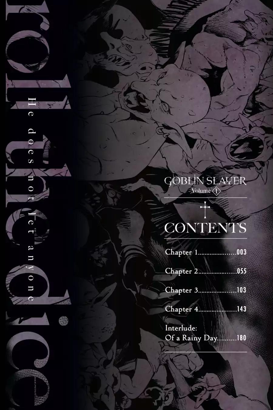 Goblin Slayer Chapter 1 page 3 - Chapter 1