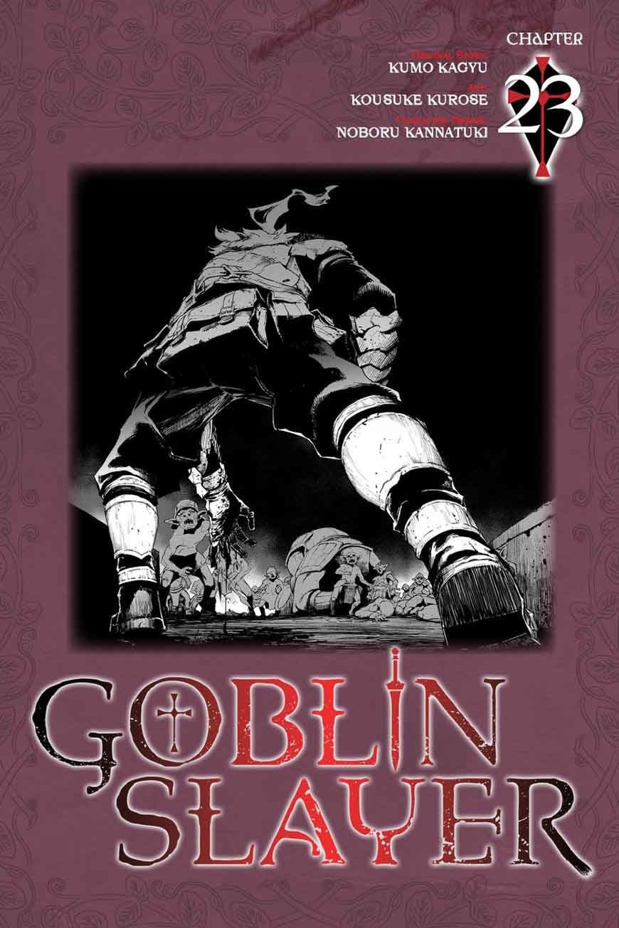 Goblin Slayer Chapter 23 page 1 - Chapter 23